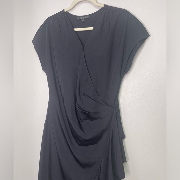 Lafayette 148 Silk Midi Wrap Dress - Picture 3 of 12